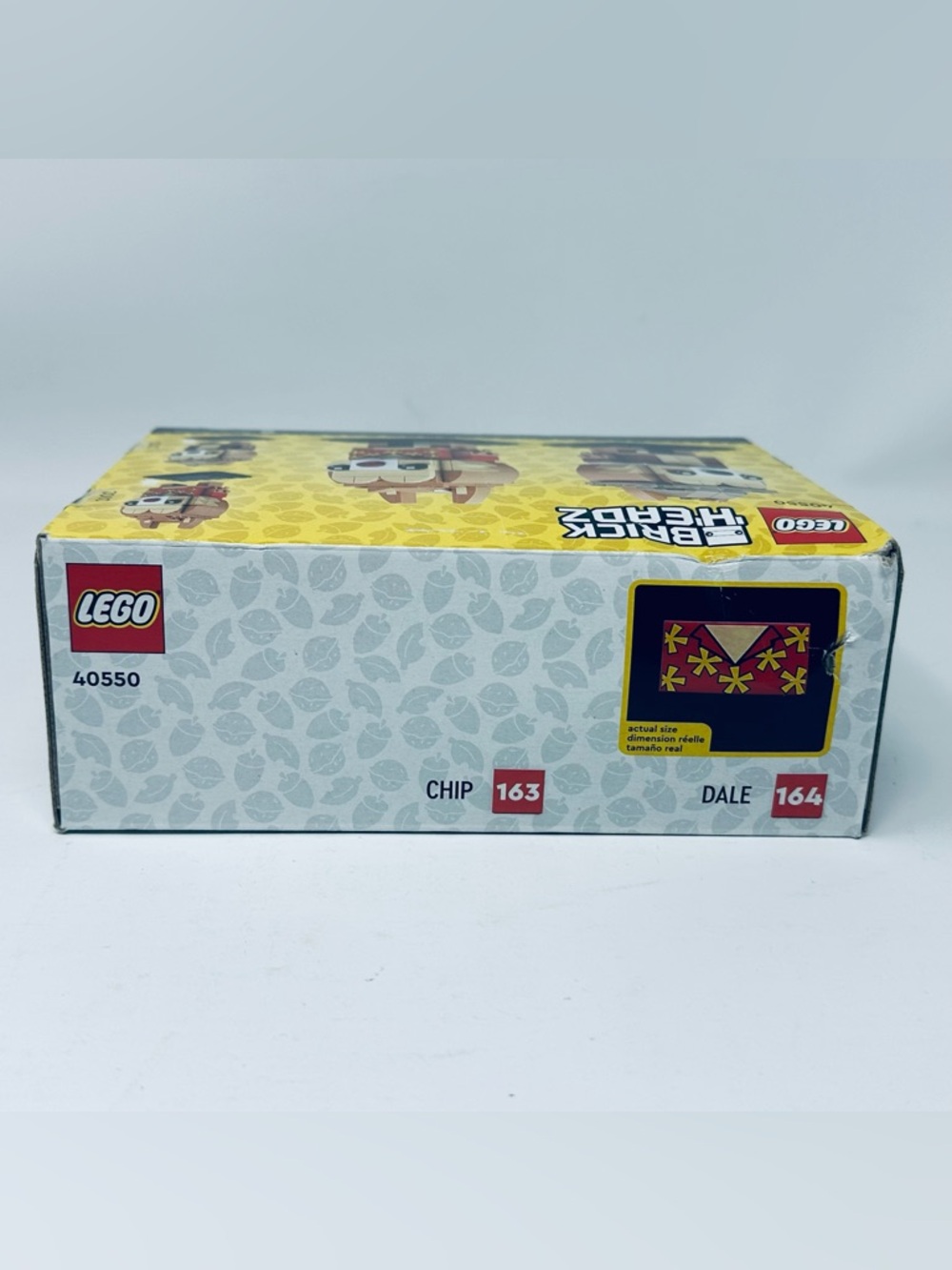 LEGO Disney BrickHeadz 40550 Chip & Dale Rescue Rangers 2022 Sealed - Picture 6 of 7